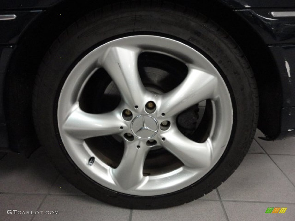2004 C 230 Kompressor Sedan - Midnight Blue / Ash Grey photo #14