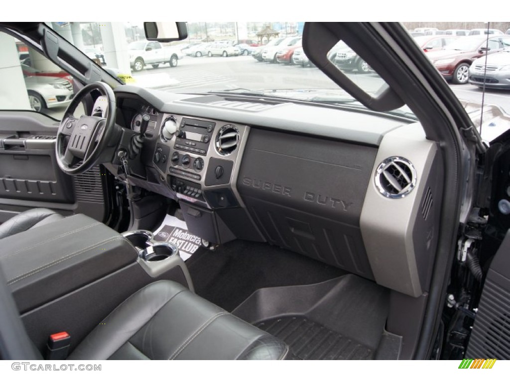 Ebony Interior 2008 Ford F250 Super Duty FX4 Crew Cab 4x4 Photo #60876957