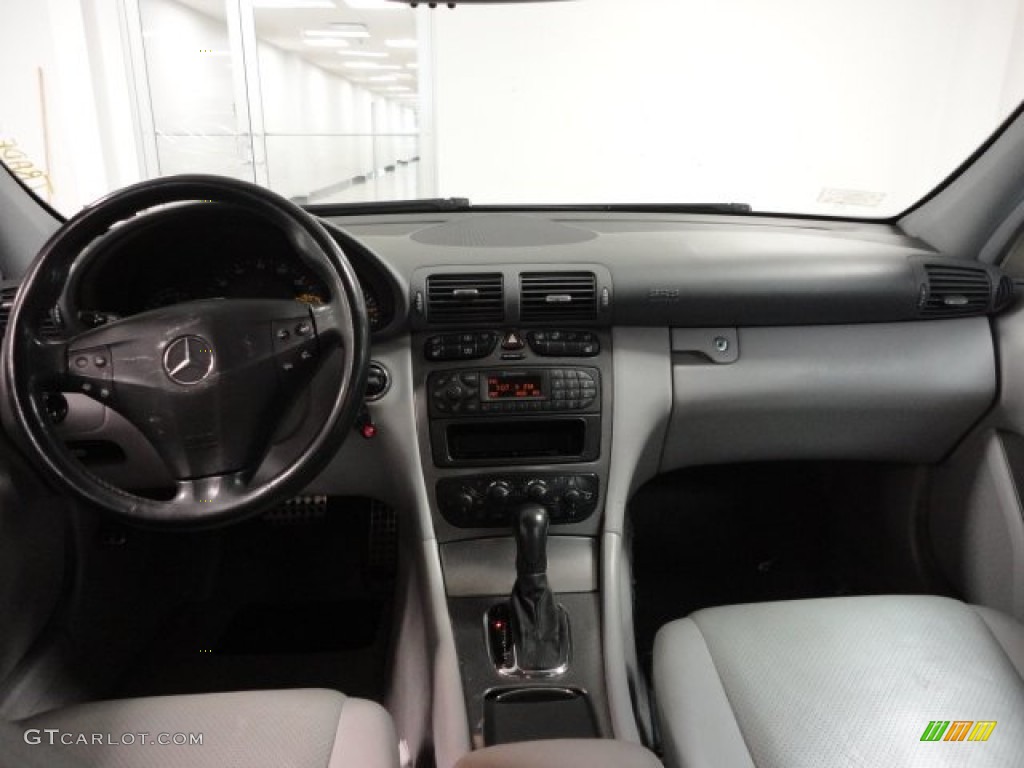 2004 C 230 Kompressor Sedan - Midnight Blue / Ash Grey photo #15