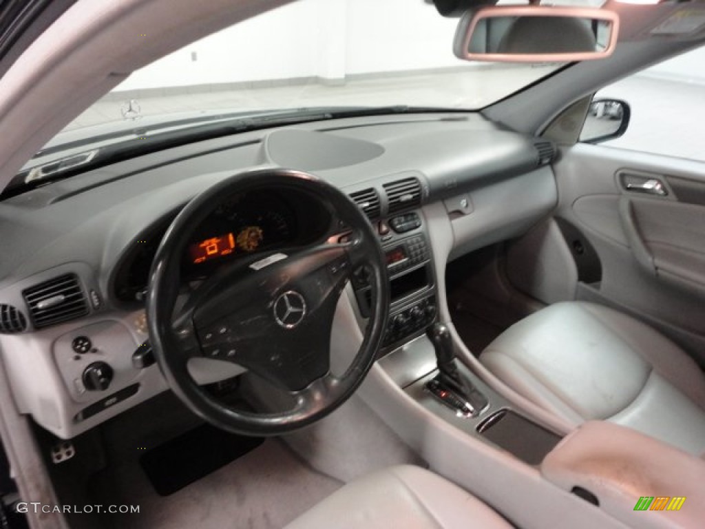 2004 C 230 Kompressor Sedan - Midnight Blue / Ash Grey photo #18
