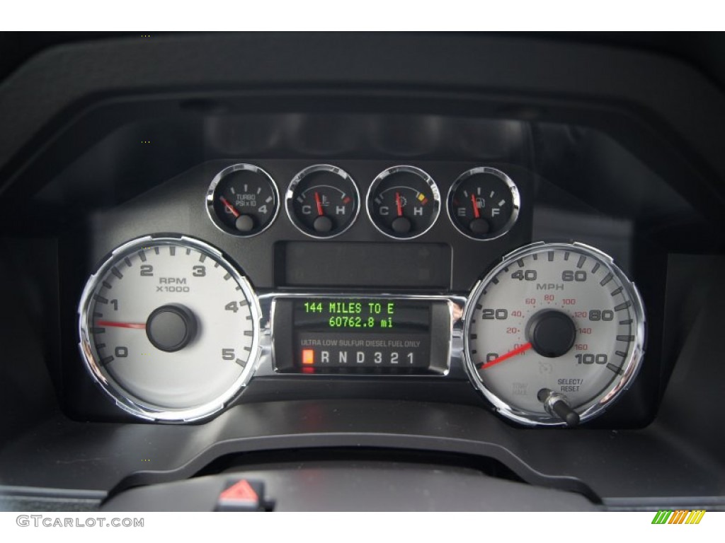 2008 Ford F250 Super Duty FX4 Crew Cab 4x4 Gauges Photo #60877095