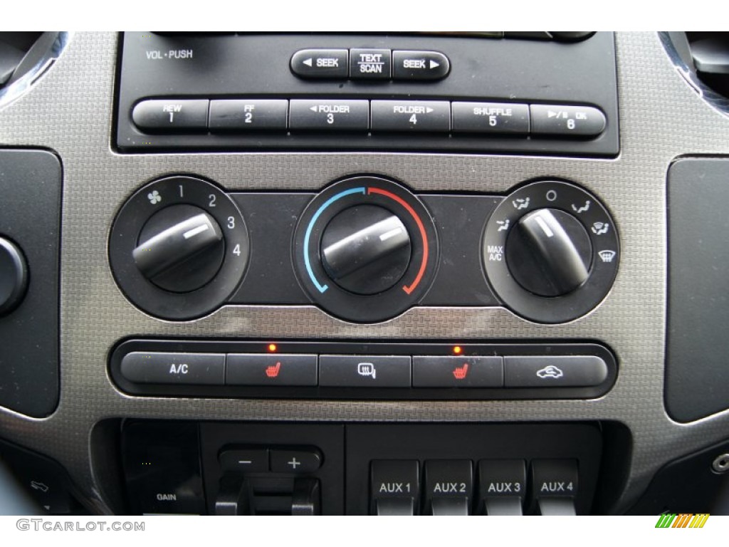 2008 Ford F250 Super Duty FX4 Crew Cab 4x4 Controls Photo #60877164