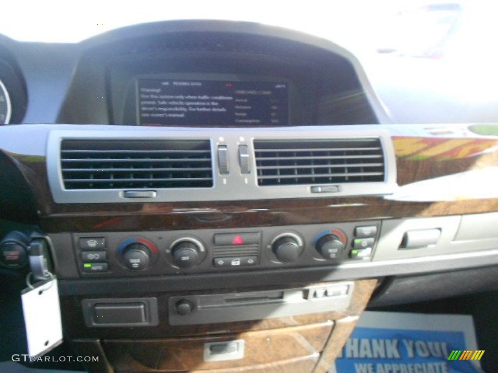 2003 7 Series 745i Sedan - Black Sapphire Metallic / Black/Natural Brown photo #19