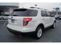 2012 White Suede Ford Explorer XLT  photo #3