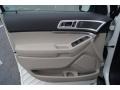 2012 White Suede Ford Explorer XLT  photo #20