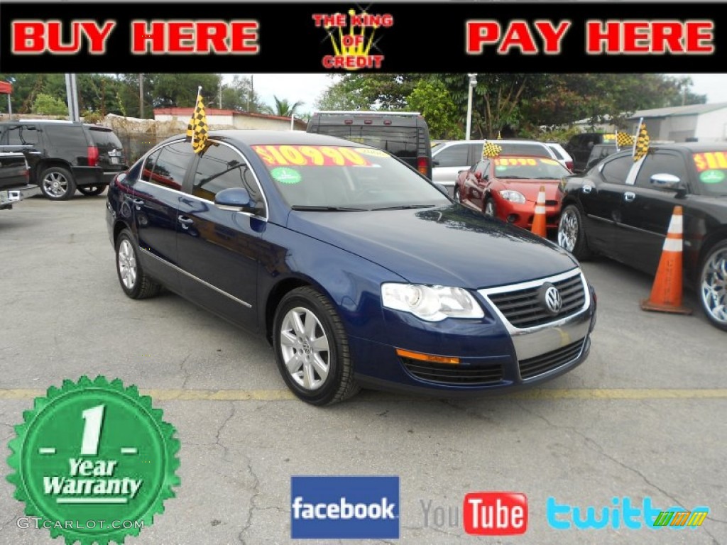 Shadow Blue Volkswagen Passat