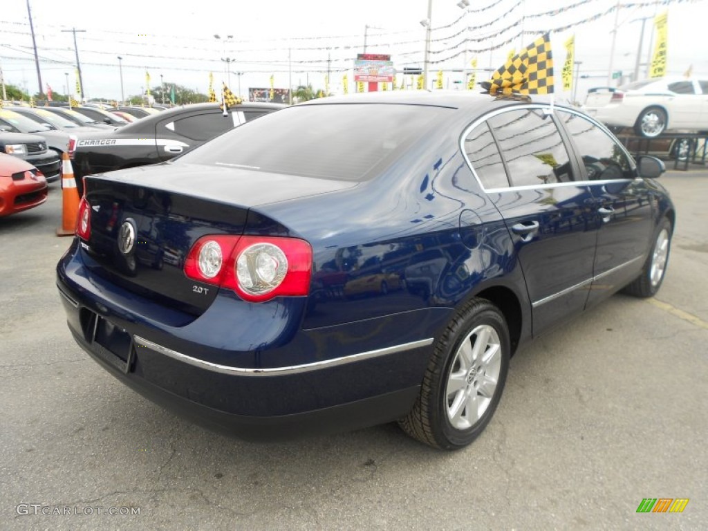2006 Passat 2.0T Sedan - Shadow Blue / Black photo #6