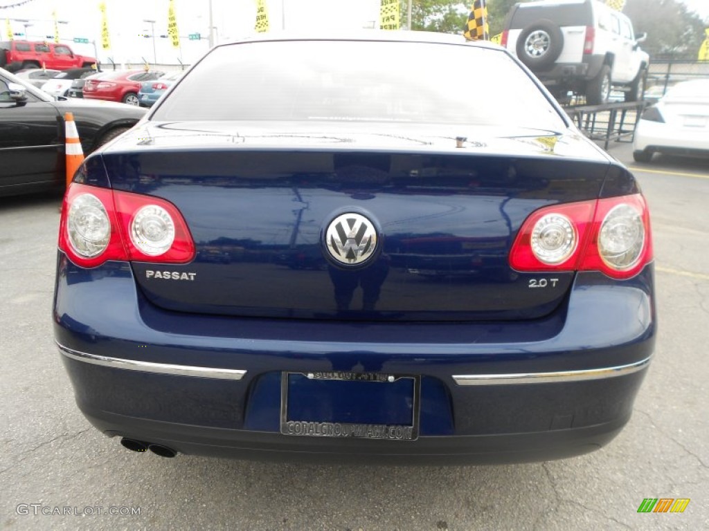 2006 Passat 2.0T Sedan - Shadow Blue / Black photo #7
