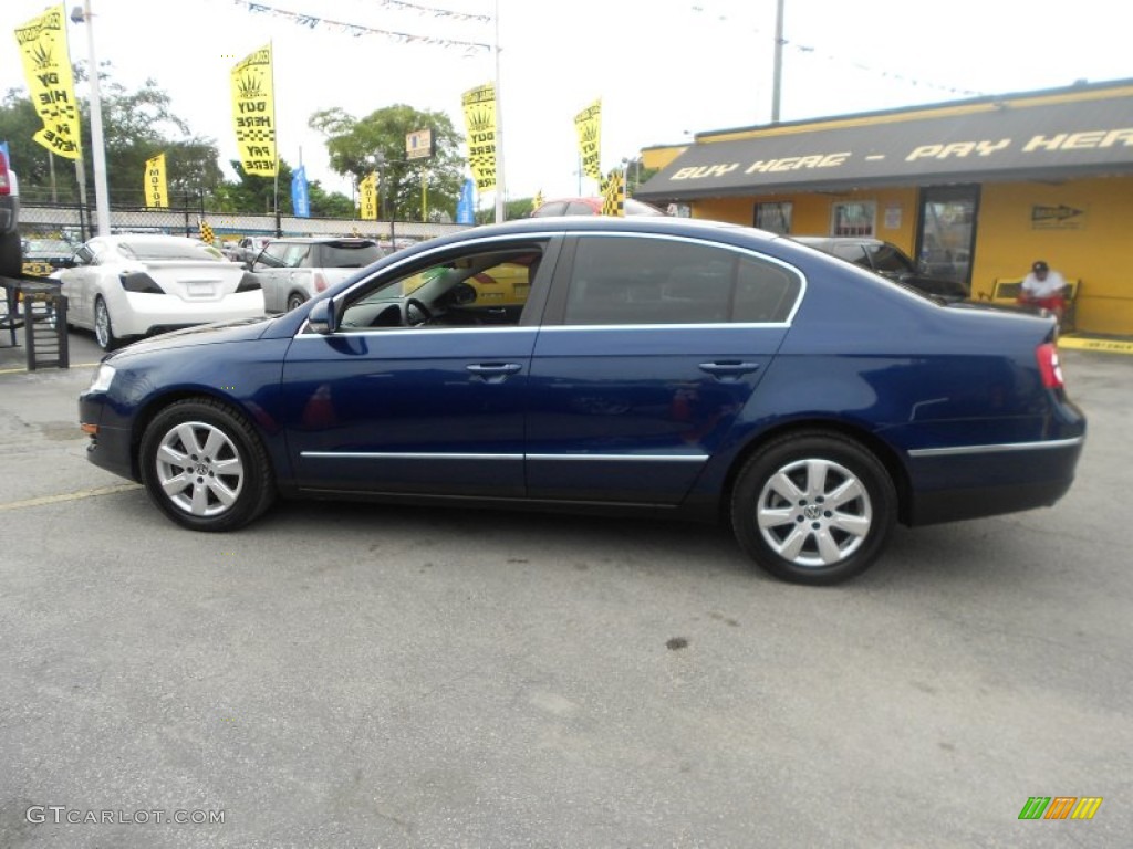 2006 Passat 2.0T Sedan - Shadow Blue / Black photo #9