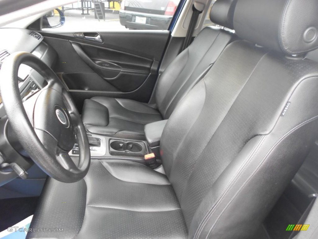 2006 Passat 2.0T Sedan - Shadow Blue / Black photo #12
