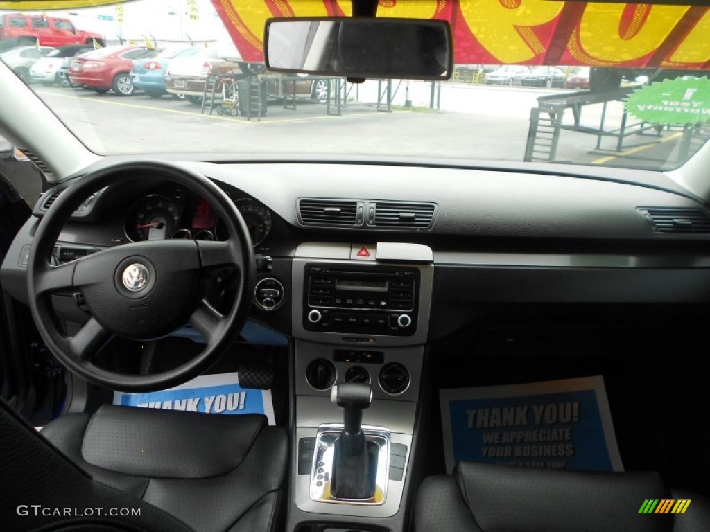 2006 Passat 2.0T Sedan - Shadow Blue / Black photo #14