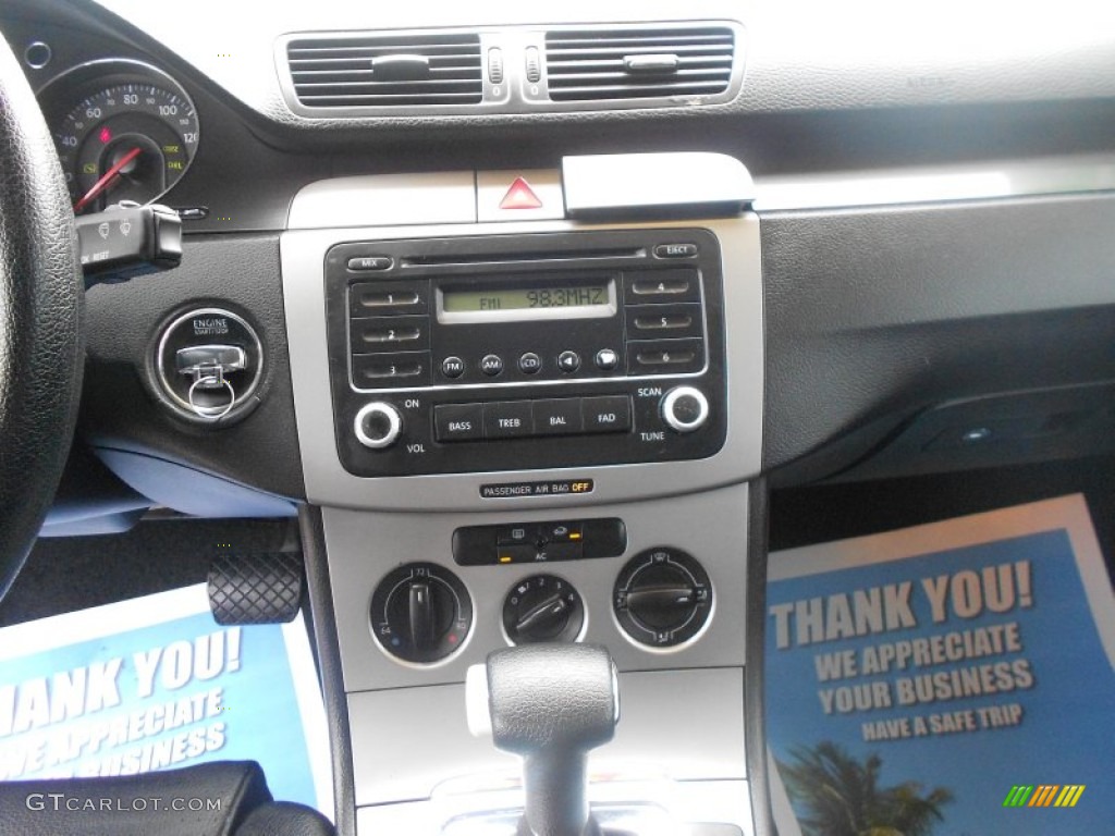 2006 Passat 2.0T Sedan - Shadow Blue / Black photo #15