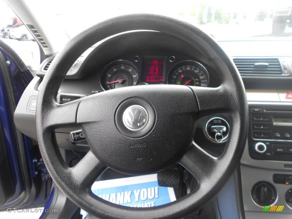 2006 Passat 2.0T Sedan - Shadow Blue / Black photo #16
