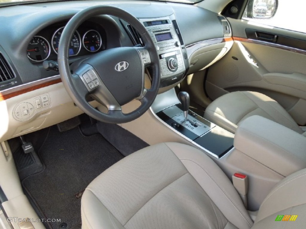 Beige Interior 2008 Hyundai Veracruz Limited AWD Photo #60879369