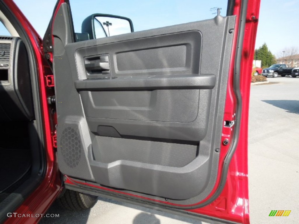 2012 Ram 1500 Express Crew Cab 4x4 - Deep Cherry Red Crystal Pearl / Dark Slate Gray/Medium Graystone photo #21