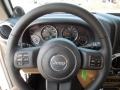 Black/Dark Saddle Steering Wheel Photo for 2012 Jeep Wrangler #60879978