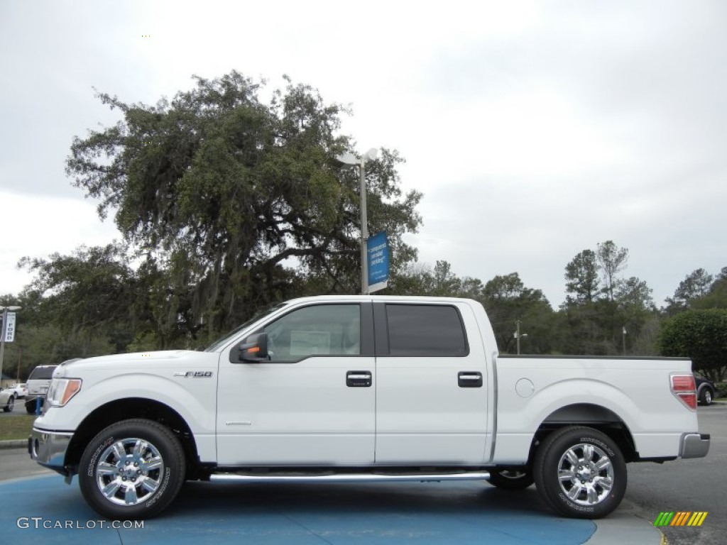 Oxford White 2012 Ford F150 XLT SuperCrew Exterior Photo #60881233