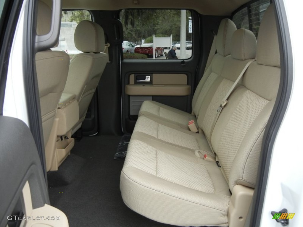 2012 Ford F150 XLT SuperCrew Rear Seat Photo #60881267