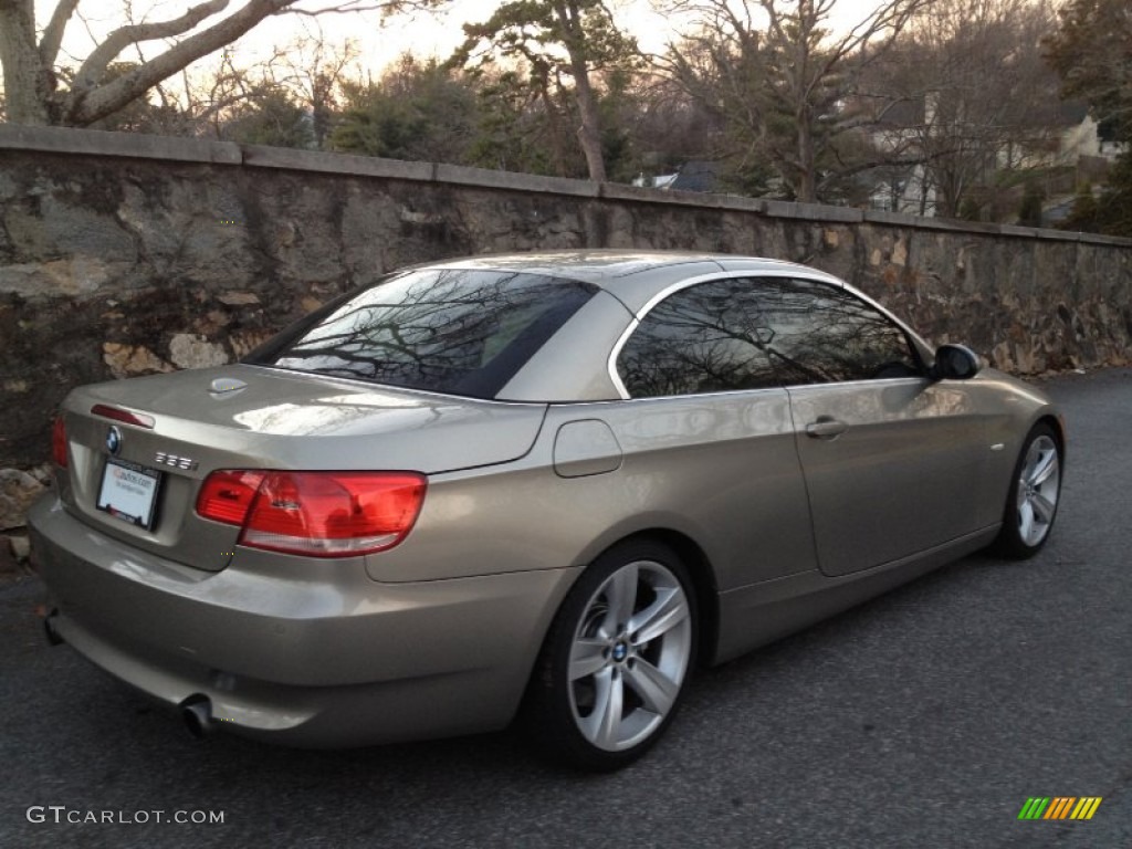 2007 3 Series 335i Convertible - Platinum Bronze Metallic / Cream Beige photo #3