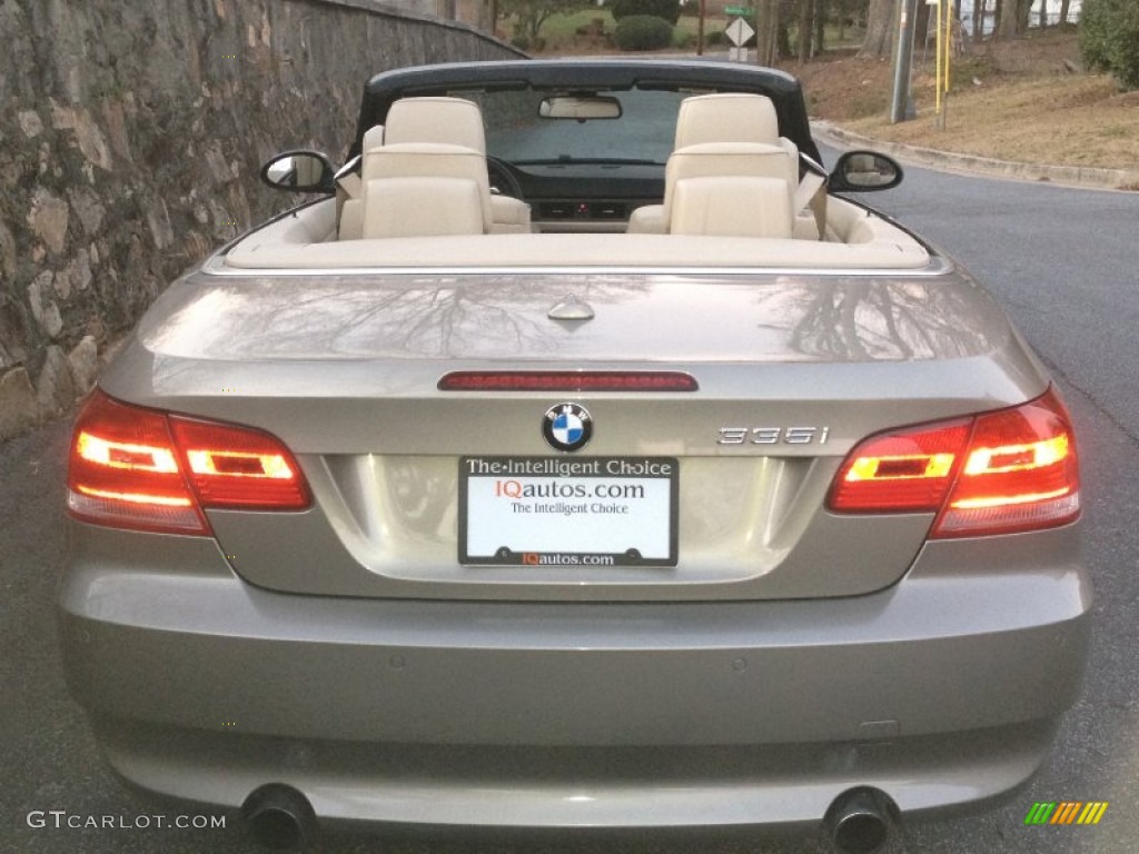 2007 3 Series 335i Convertible - Platinum Bronze Metallic / Cream Beige photo #5