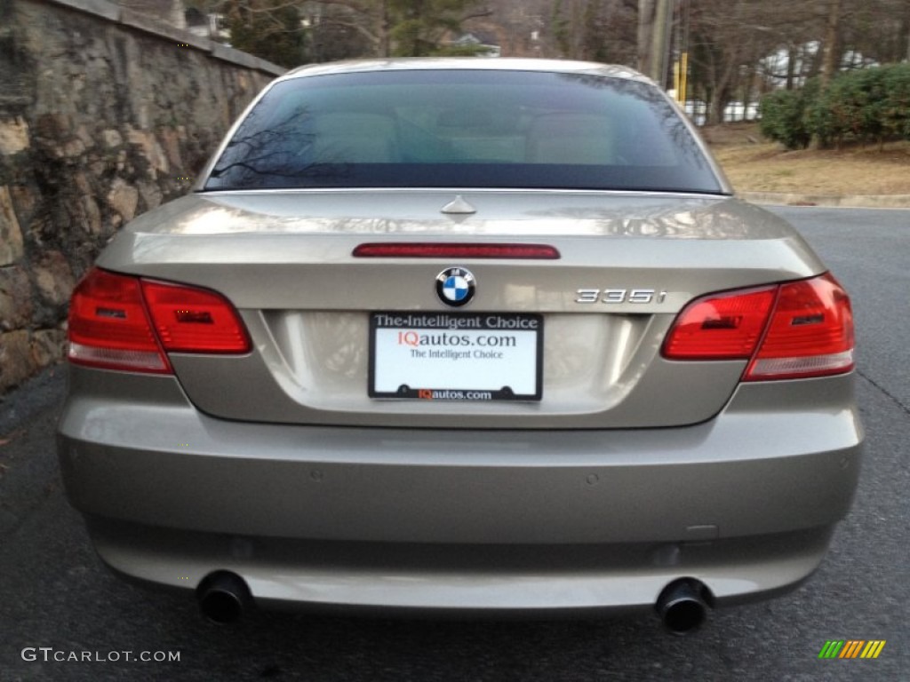 2007 3 Series 335i Convertible - Platinum Bronze Metallic / Cream Beige photo #11