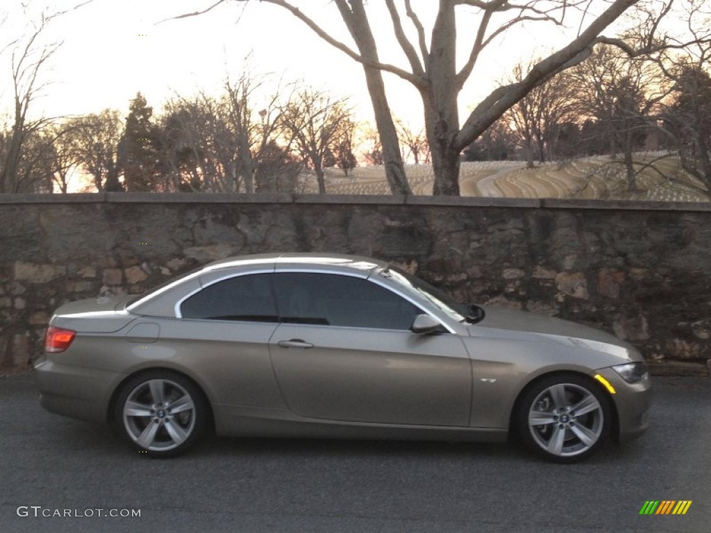 2007 3 Series 335i Convertible - Platinum Bronze Metallic / Cream Beige photo #13