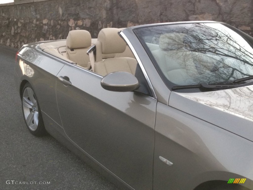 2007 3 Series 335i Convertible - Platinum Bronze Metallic / Cream Beige photo #15