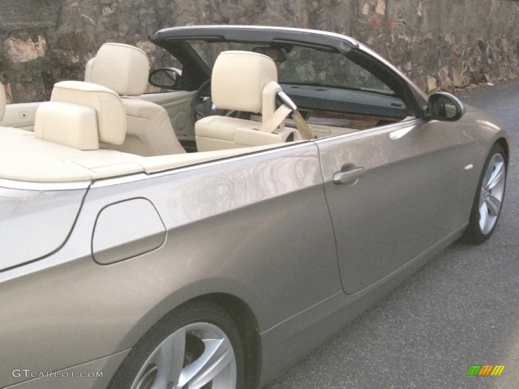 2007 3 Series 335i Convertible - Platinum Bronze Metallic / Cream Beige photo #17