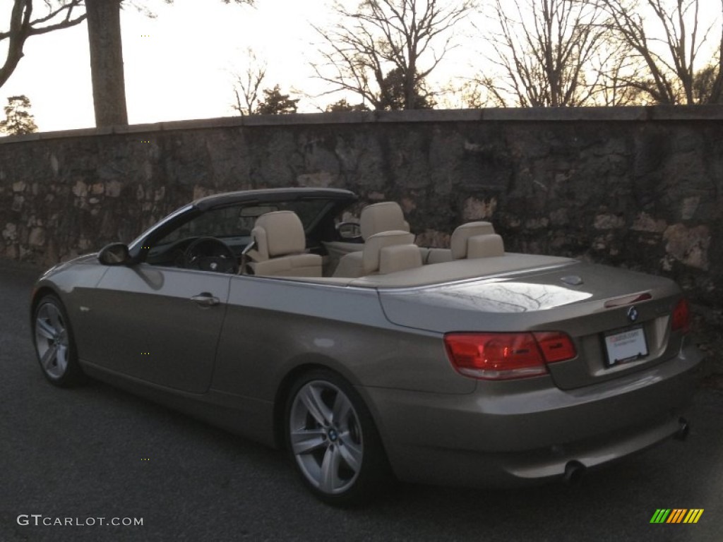 2007 3 Series 335i Convertible - Platinum Bronze Metallic / Cream Beige photo #19