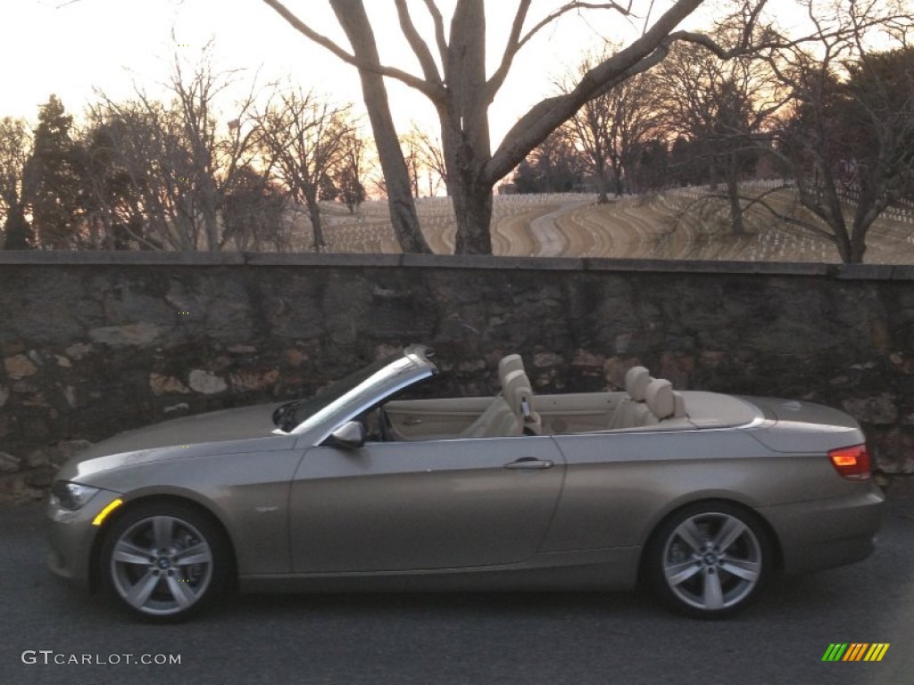 2007 3 Series 335i Convertible - Platinum Bronze Metallic / Cream Beige photo #20