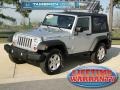 2010 Bright Silver Metallic Jeep Wrangler Rubicon 4x4  photo #1