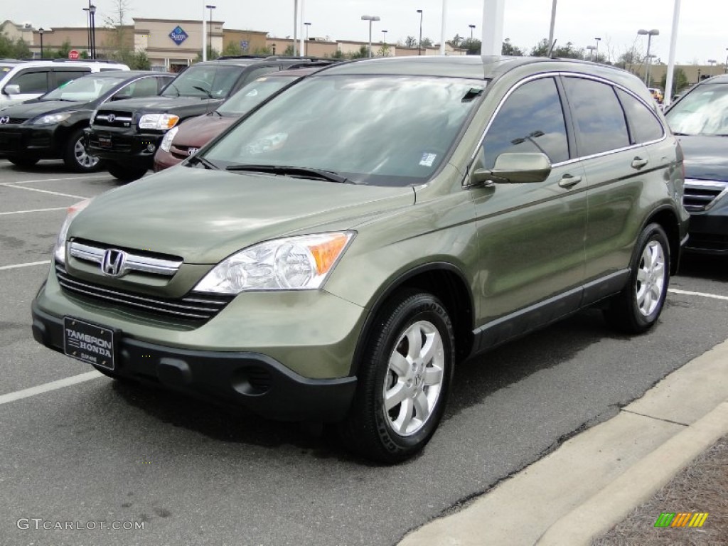 2008 CR-V EX-L - Green Tea Metallic / Ivory photo #39