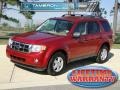 Redfire Pearl 2009 Ford Escape XLT V6