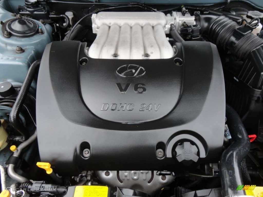 2005 Hyundai Sonata LX V6 2.7 Liter DOHC 24 Valve V6 Engine Photo #60883572