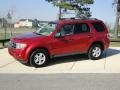 2009 Redfire Pearl Ford Escape XLT V6  photo #9