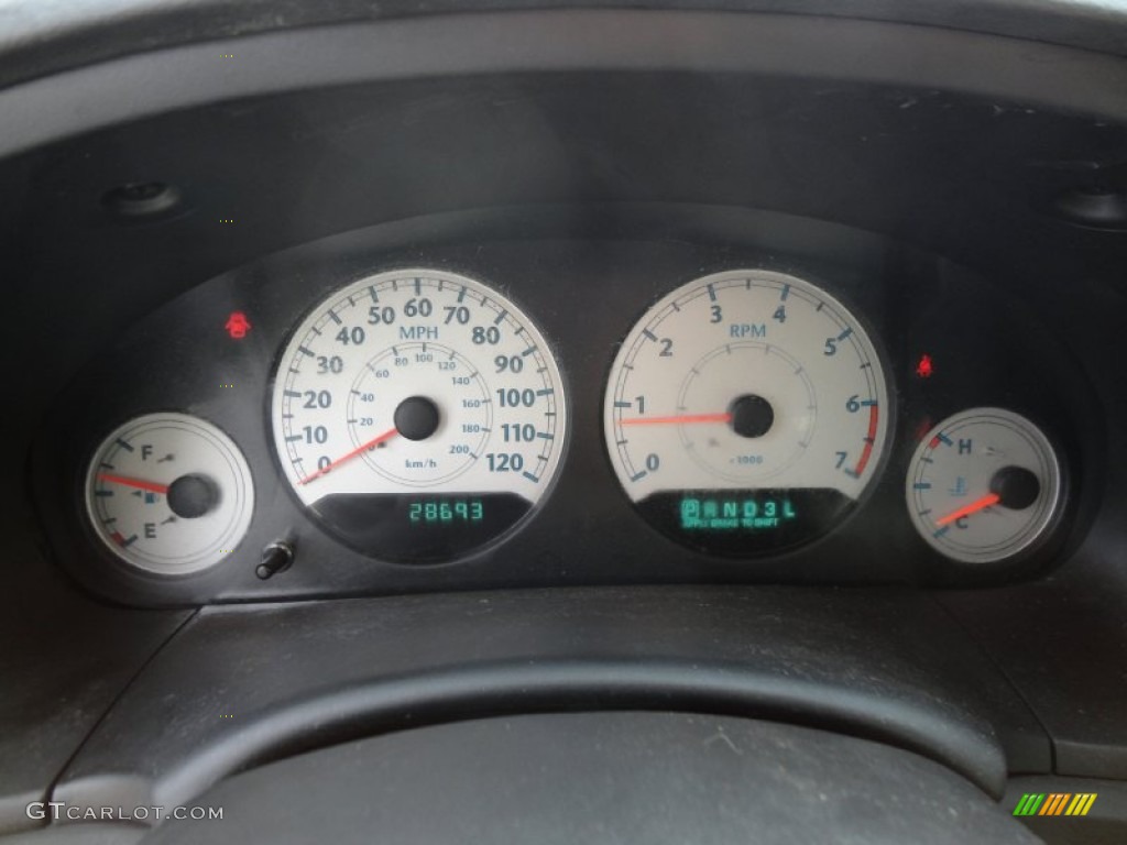 2006 Chrysler Town & Country Touring Gauges Photo #60883833