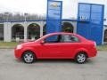 Victory Red - Aveo LT Sedan Photo No. 2