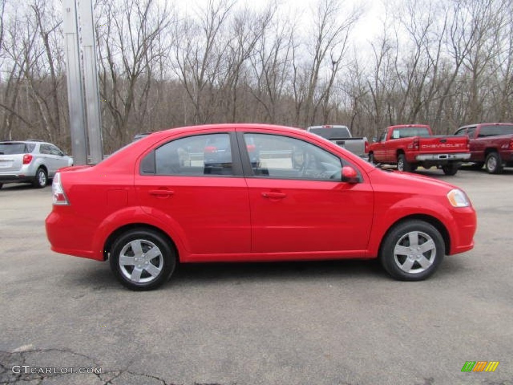 Victory Red 2010 Chevrolet Aveo LT Sedan Exterior Photo #60883860