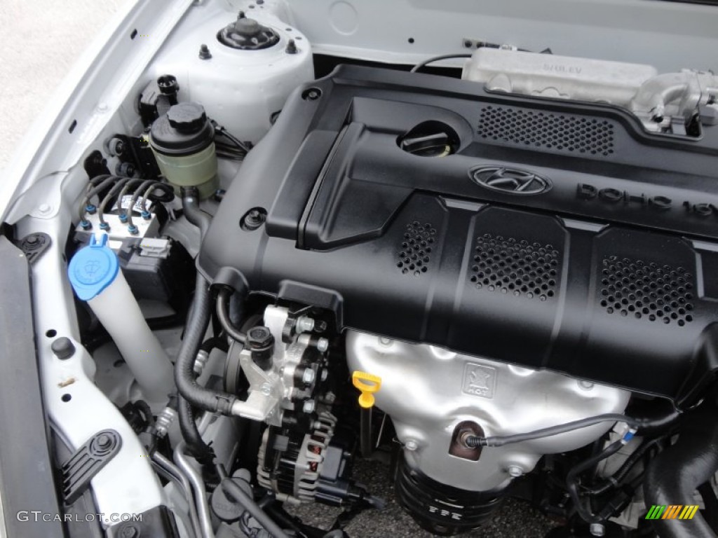 2008 Hyundai Tiburon GS 2.0 Liter DOHC 16-Valve CVVT 4 Cylinder Engine Photo #60884034