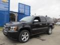 2012 Black Chevrolet Suburban LTZ 4x4  photo #1