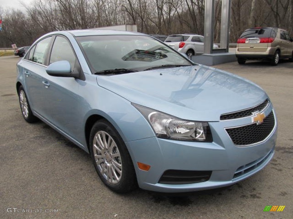 Ice Blue Metallic 2012 Chevrolet Cruze Eco Exterior Photo #60884628