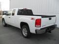 2008 Summit White GMC Sierra 1500 SLE Extended Cab 4x4  photo #2