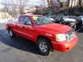 2005 Flame Red Dodge Dakota SLT Club Cab 4x4  photo #7