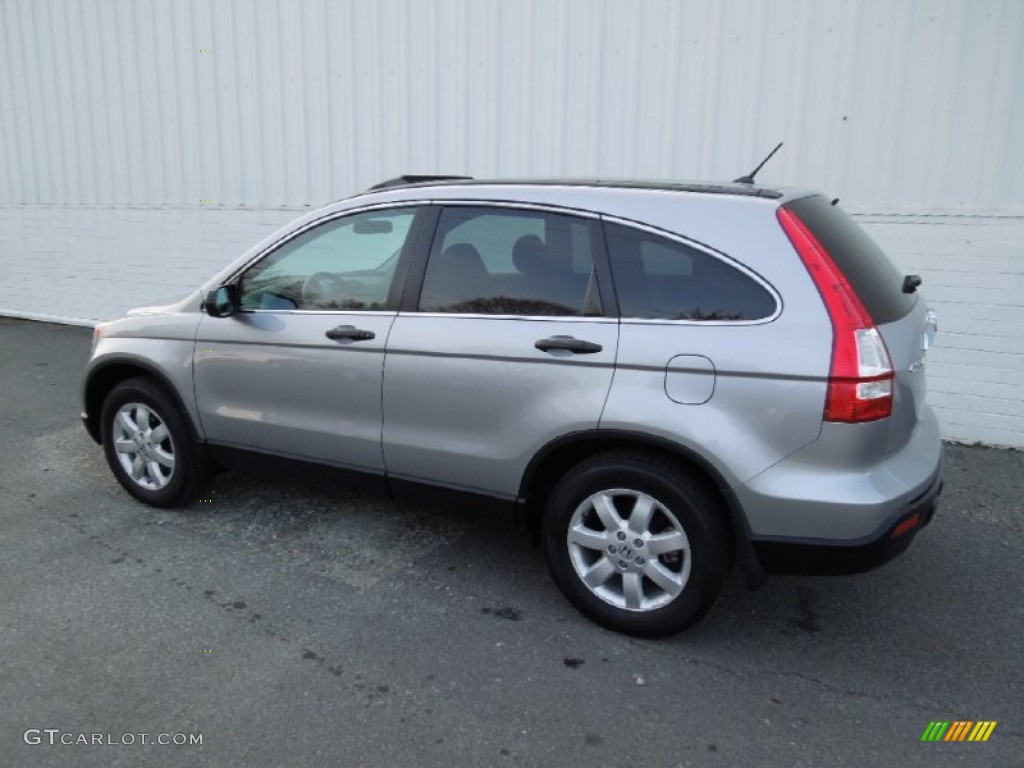 2008 CR-V EX 4WD - Whistler Silver Metallic / Gray photo #2