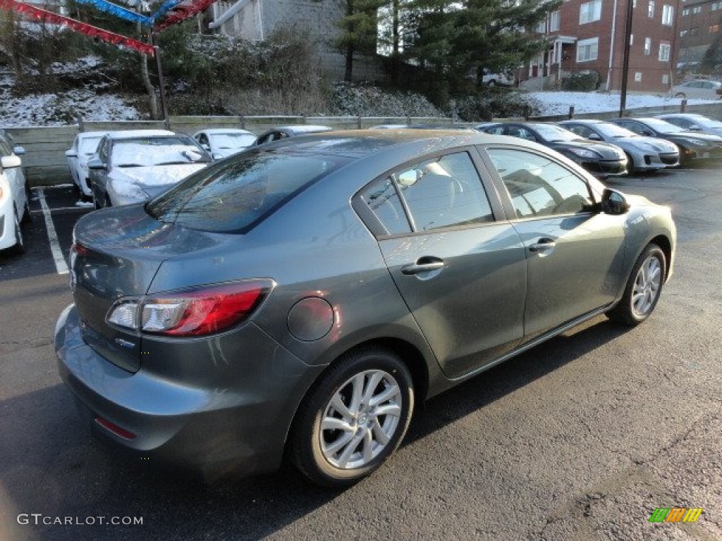 2012 MAZDA3 i Touring 4 Door - Dolphin Gray Mica / Black photo #5