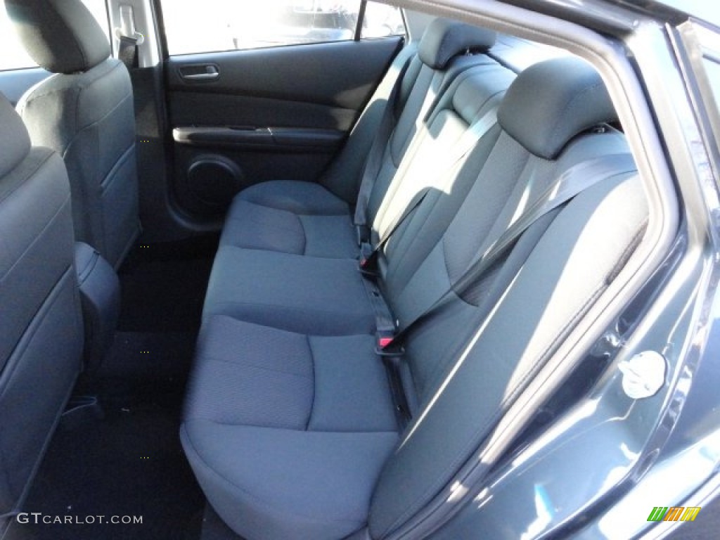 Black Interior 2012 Mazda MAZDA6 i Sport Sedan Photo #60886188