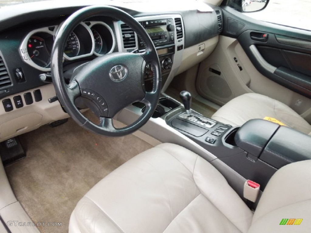 2003 4Runner Limited 4x4 - Black / Taupe photo #27