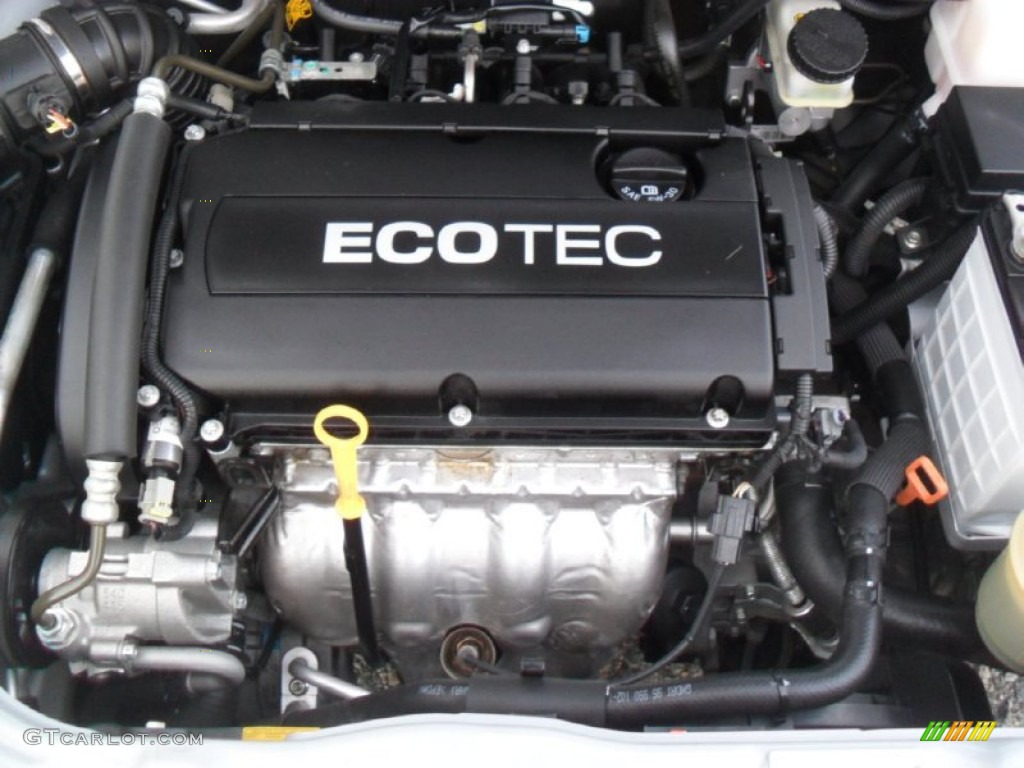 2010 Chevrolet Aveo LT Sedan 1.6 Liter DOHC 16-Valve VVT Ecotech 4 Cylinder Engine Photo #60886590