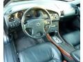 2002 Acura TL Ebony Interior Dashboard Photo