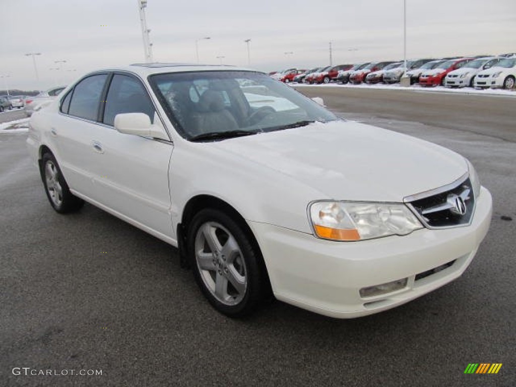 2003 TL 3.2 Type S - White Diamond Pearl / Parchment photo #5